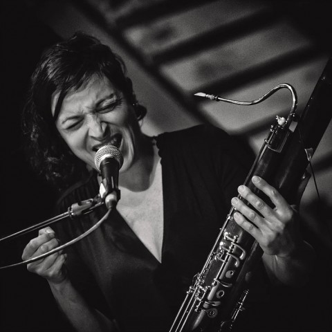 / Ama - Pierrick Lefranc : composition, guitare, dobro, électronique - Sophie Bernado : basson, effets - Joachim Florent : contrebasse - Marie-Pascale Dubé : voix